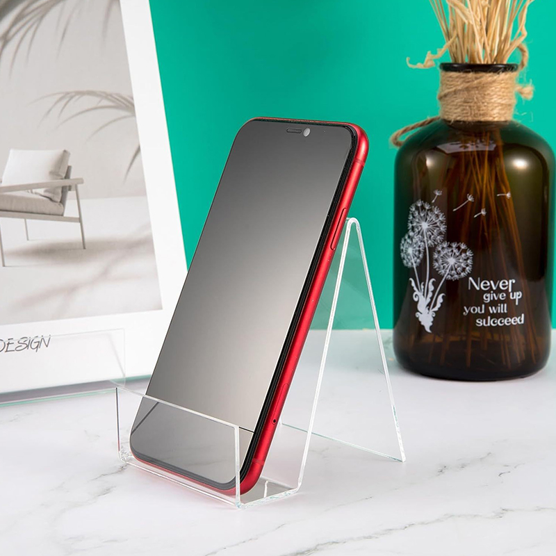 Clear Acrylic Book Stand Holder - Magazine Display Stand Comic Book Display