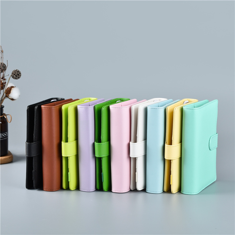 Vintage Leather Journal Notebook - A6/A5 Rằn Ri Nâu Đất Màu