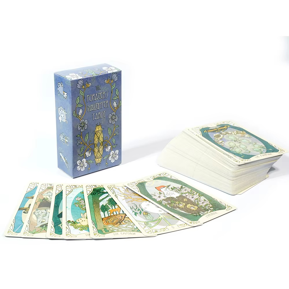 Forager'S Daughter Tarot Divin - đánh giá và giá Tarot Deck With Guidebook