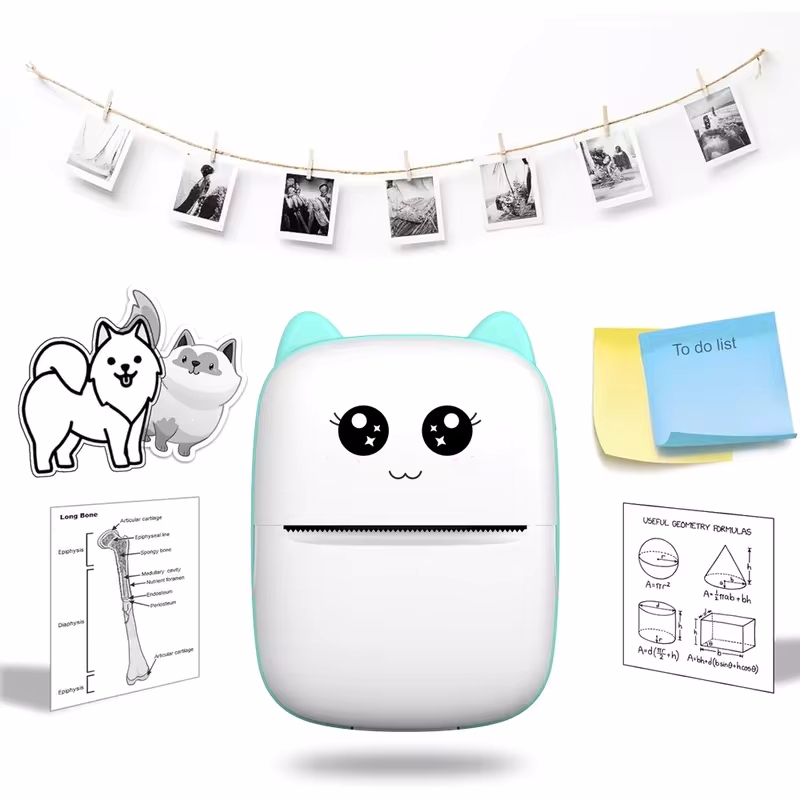 Mini portable thermal printer  - đánh giá và giá Mini Pocket Thermal Printer Paper Roll