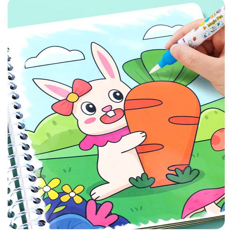 Magic Water Drawing Book Child - đánh giá và giá Reusable Water Magic Coloring Book
