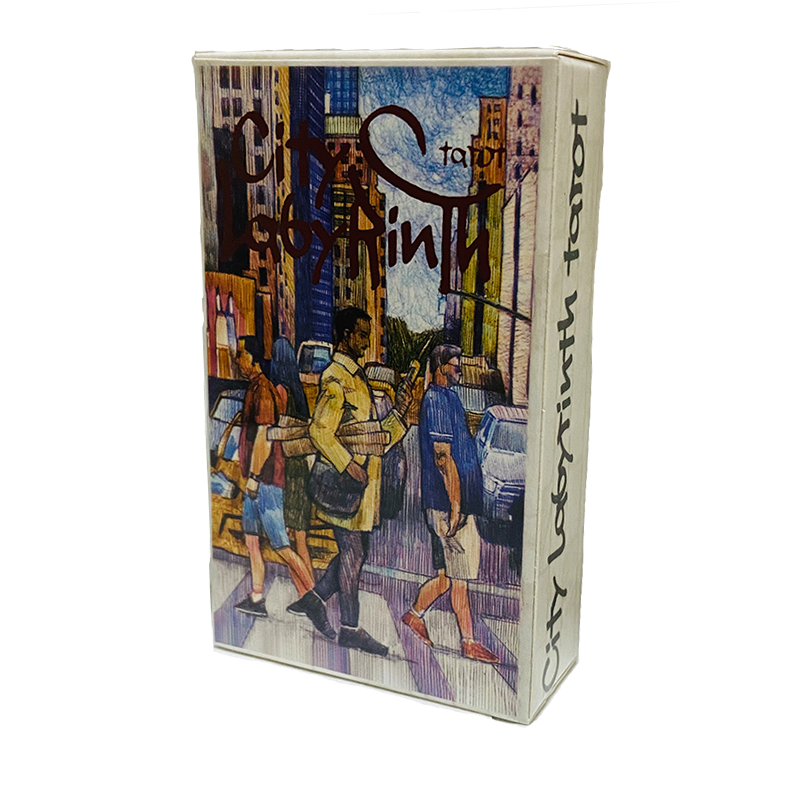 City Labyrinth Tarot Cards 78  - đánh giá và giá Tarot Deck With Guidebook