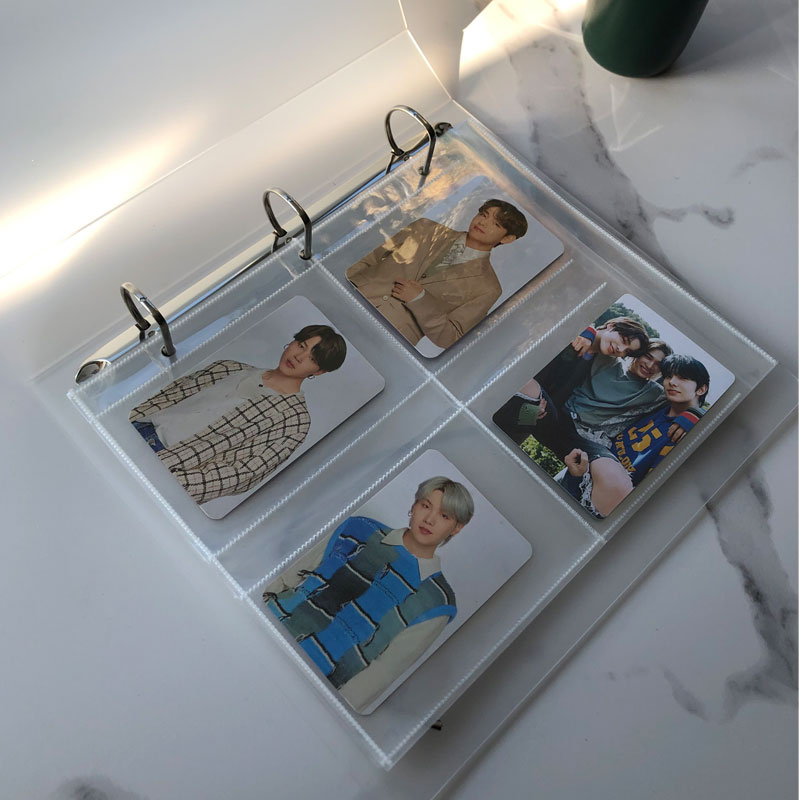 A5 3 Inches Album Photocard Bi - đánh giá và giá Kpop Photo Card Binder 3 Inch