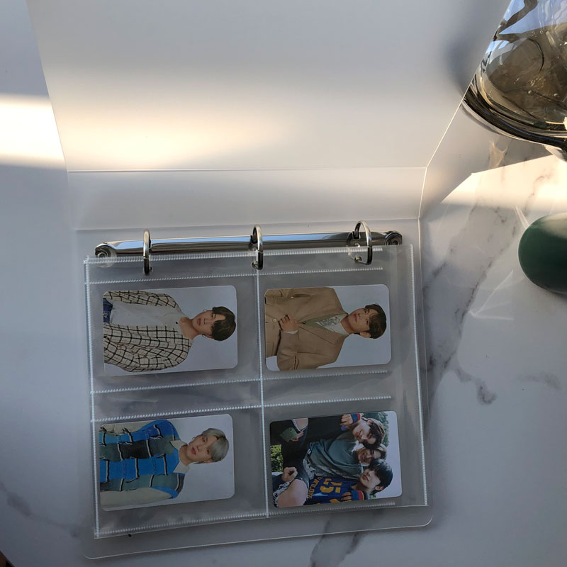 A5 3 Inches Album Photocard Bi - đánh giá và giá Kpop Photo Card Binder 3 Inch