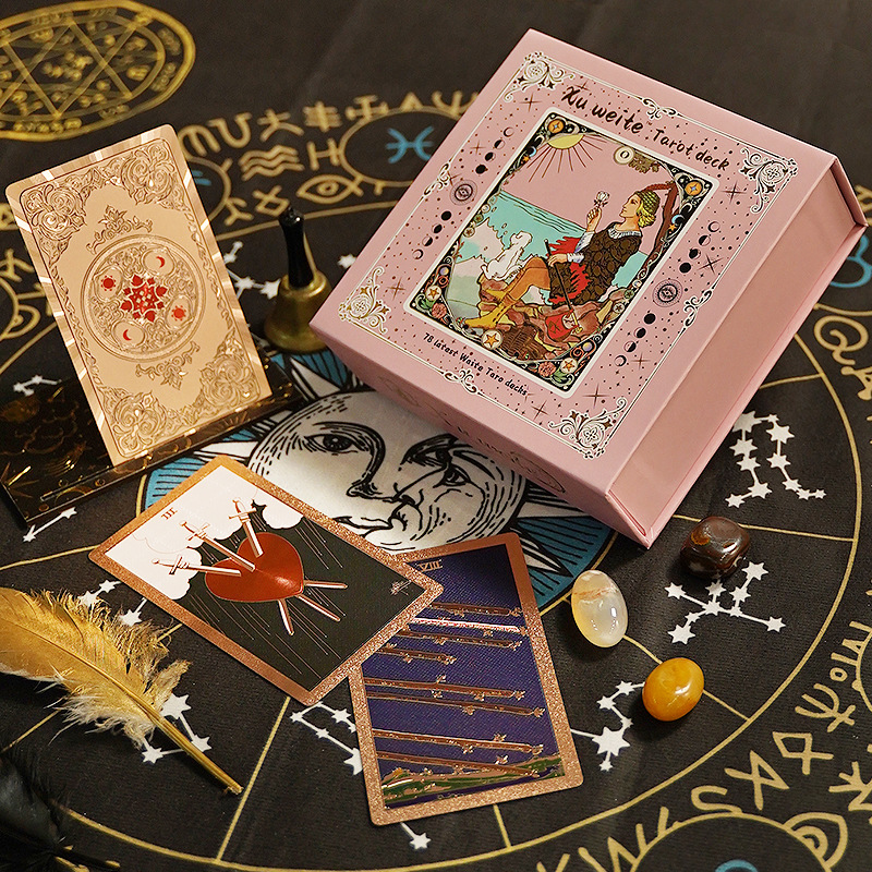 12*7cm Classic Tarot Cards wit - đánh giá và giá Tarot Deck With Guidebook