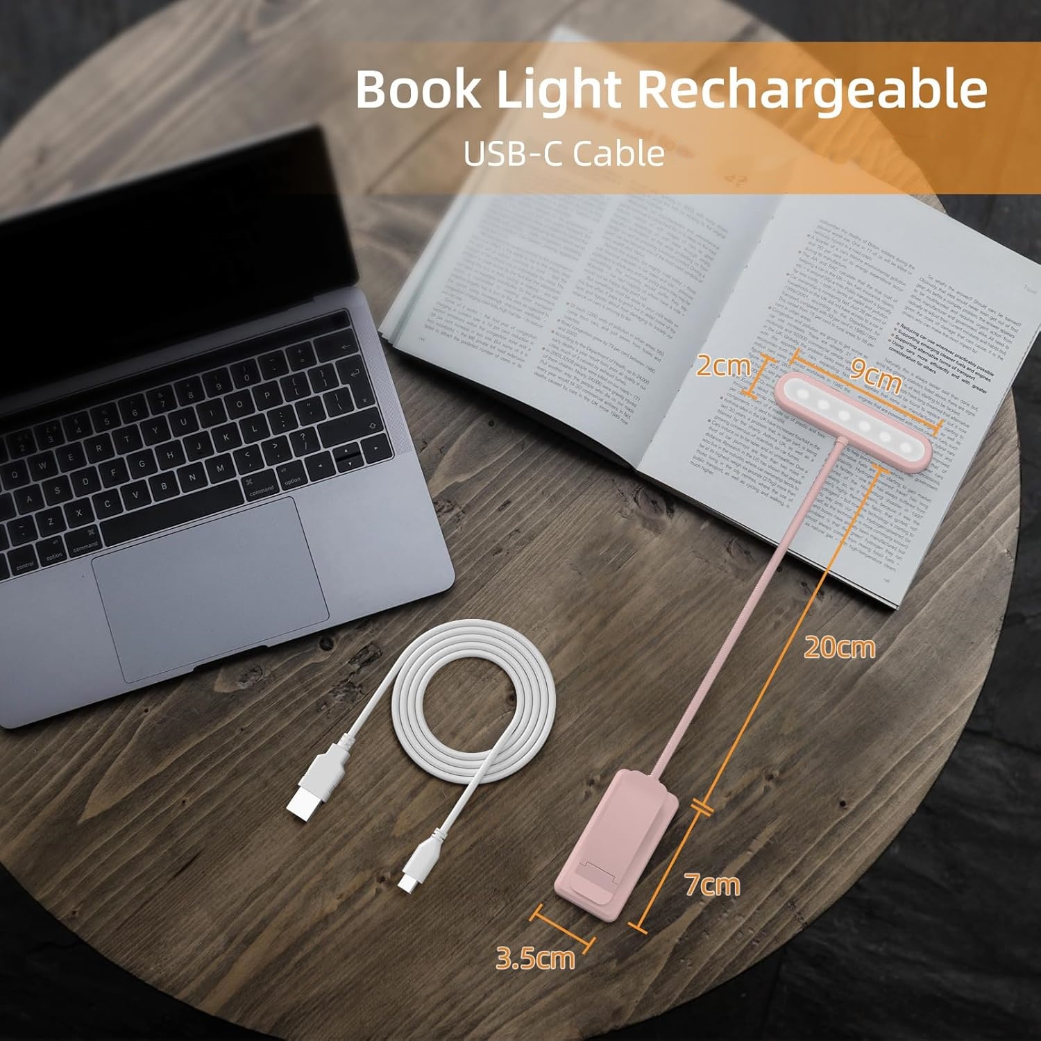 Reading Lamp Book Clamp Black/ - đánh giá và giá Books