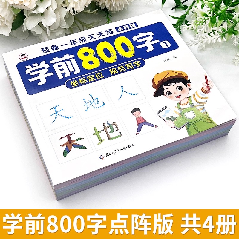 2 Books Preschool 800 Chinese  - đánh giá và giá Chinese Calligraphy Practice Book