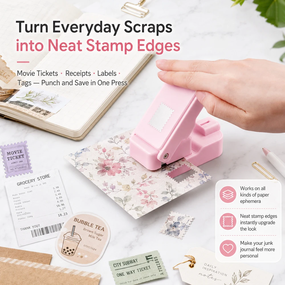 Postage Stamp Edge Paper Punch - đánh giá và giá Books