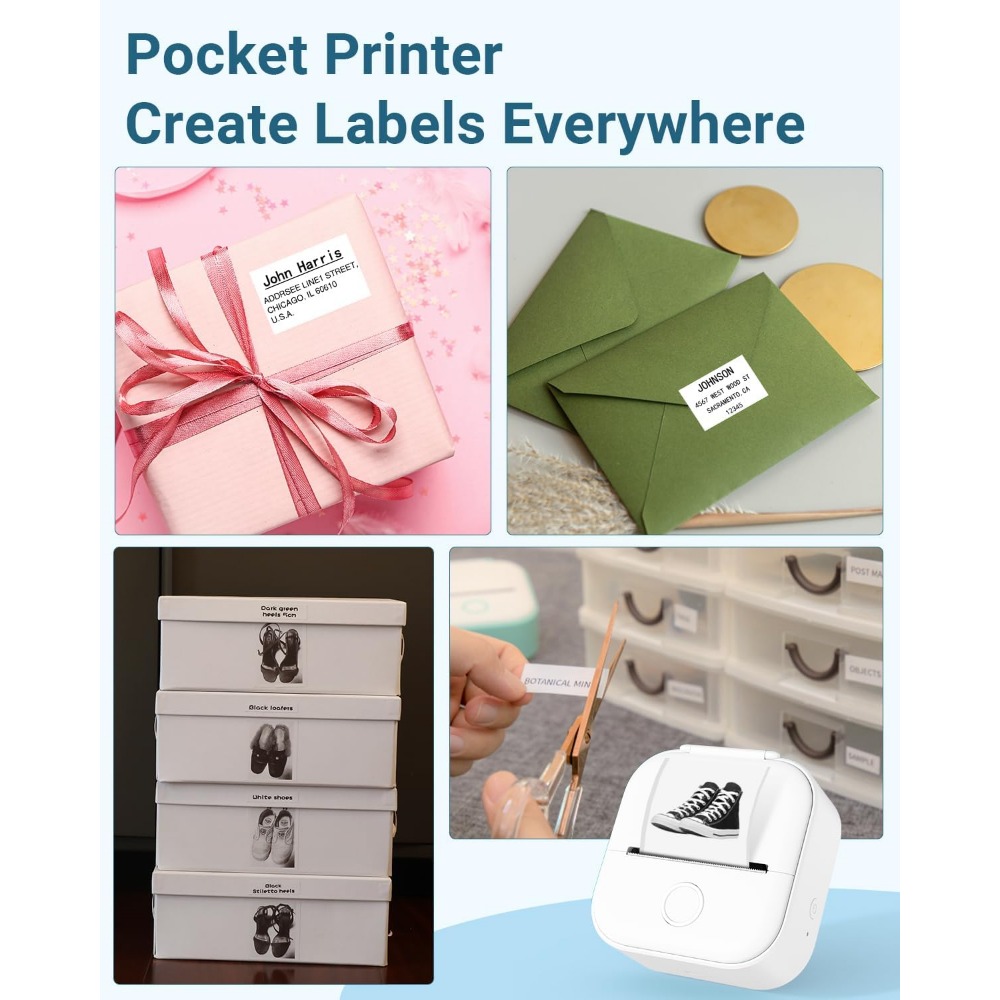 Phomemo T02 Wireless Pocket Th - đánh giá và giá Mini Pocket Thermal Printer Paper Roll