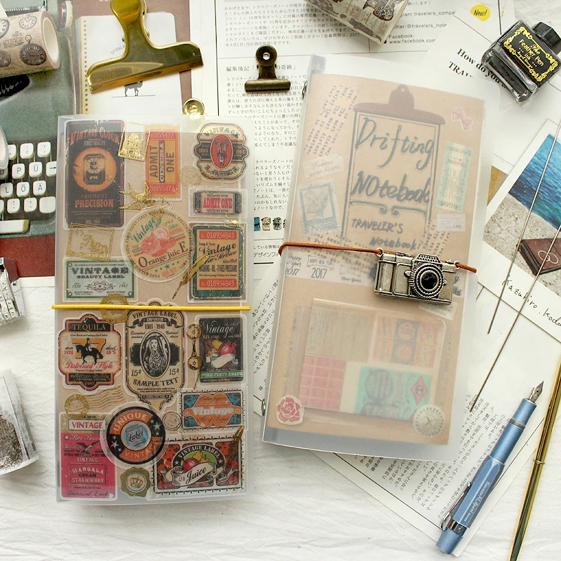 Du Hành Của Máy Tính Xách Tay  - đánh giá và giá Vintage Leather Journal Notebook