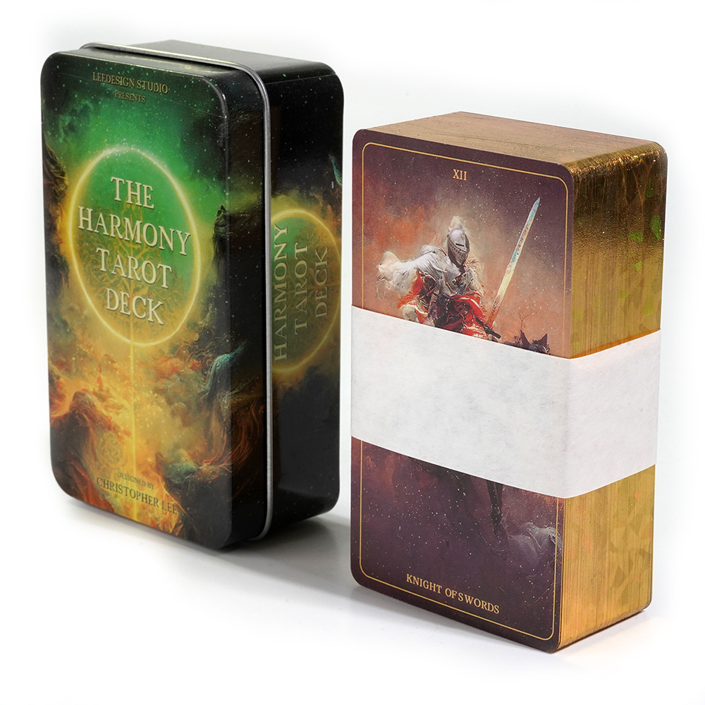 Harmony Tarot In A Tin with Gi - đánh giá và giá Tarot Deck With Guidebook