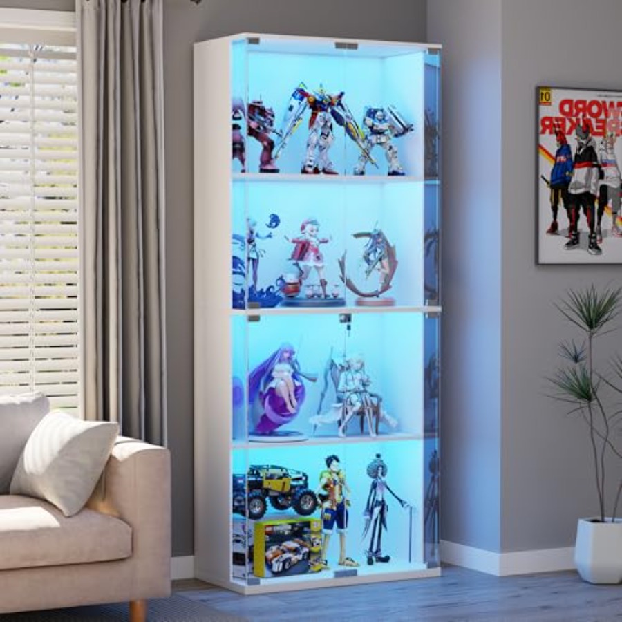 66 Glass Display Cabinet for C - đánh giá và giá Books