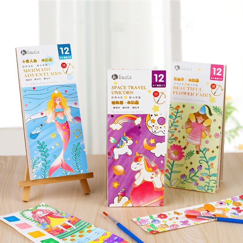 Bview Art Magic Water-Activate - đánh giá và giá Reusable Water Magic Coloring Book