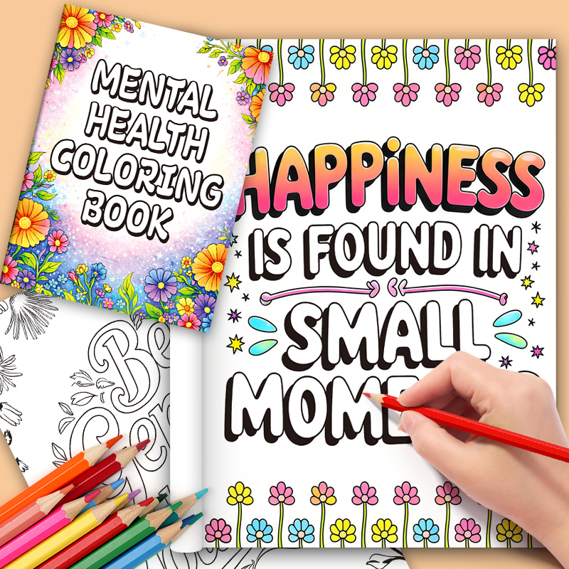 32 Pages Mental Health Colorin - đánh giá và giá Adult Coloring Book Stress Relief
