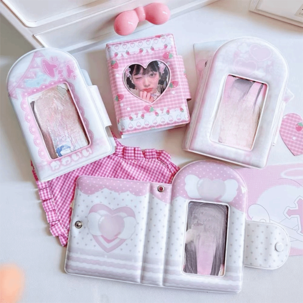 Cute 3 Inch Photocard Binder A - đánh giá và giá Kpop Photo Card Binder 3 Inch