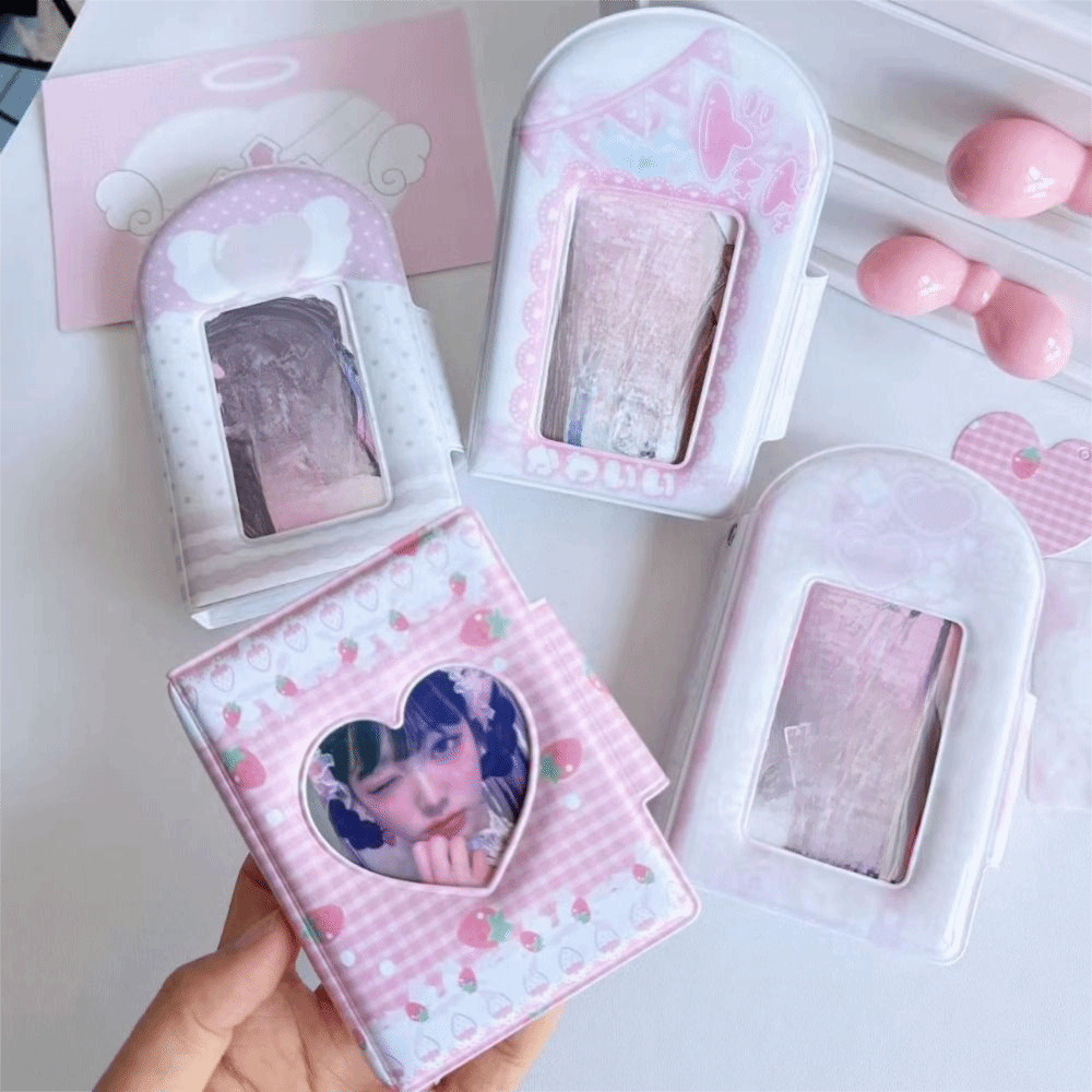 Cute 3 Inch Photocard Binder A - đánh giá và giá Kpop Photo Card Binder 3 Inch