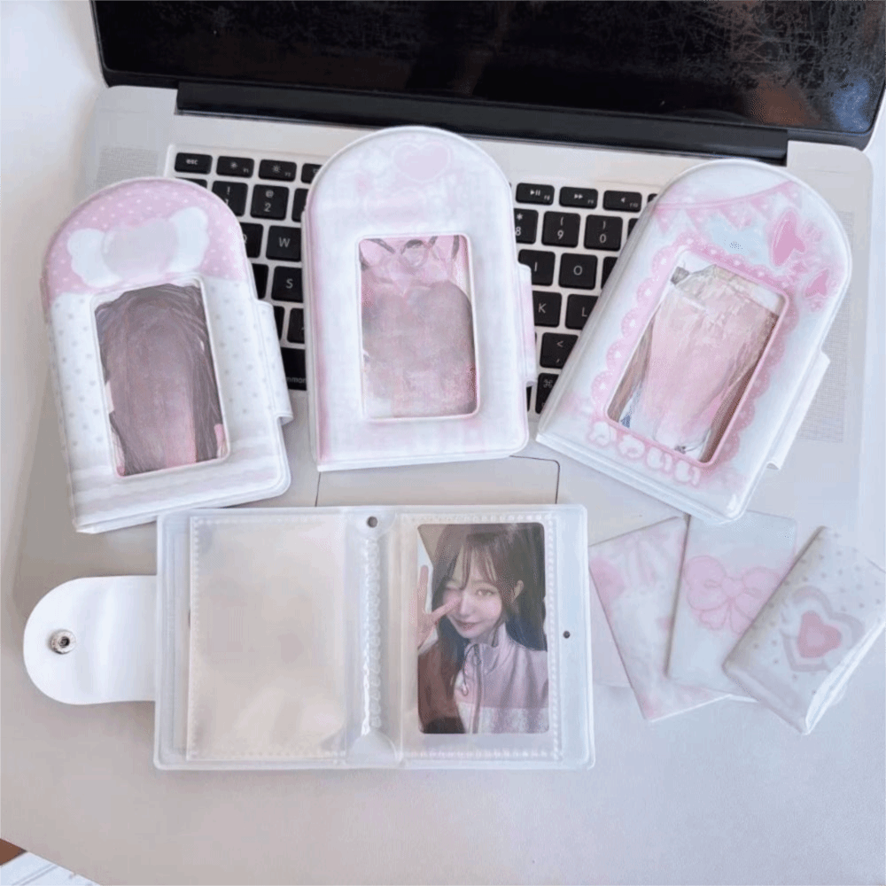 Cute 3 Inch Photocard Binder A - đánh giá và giá Kpop Photo Card Binder 3 Inch