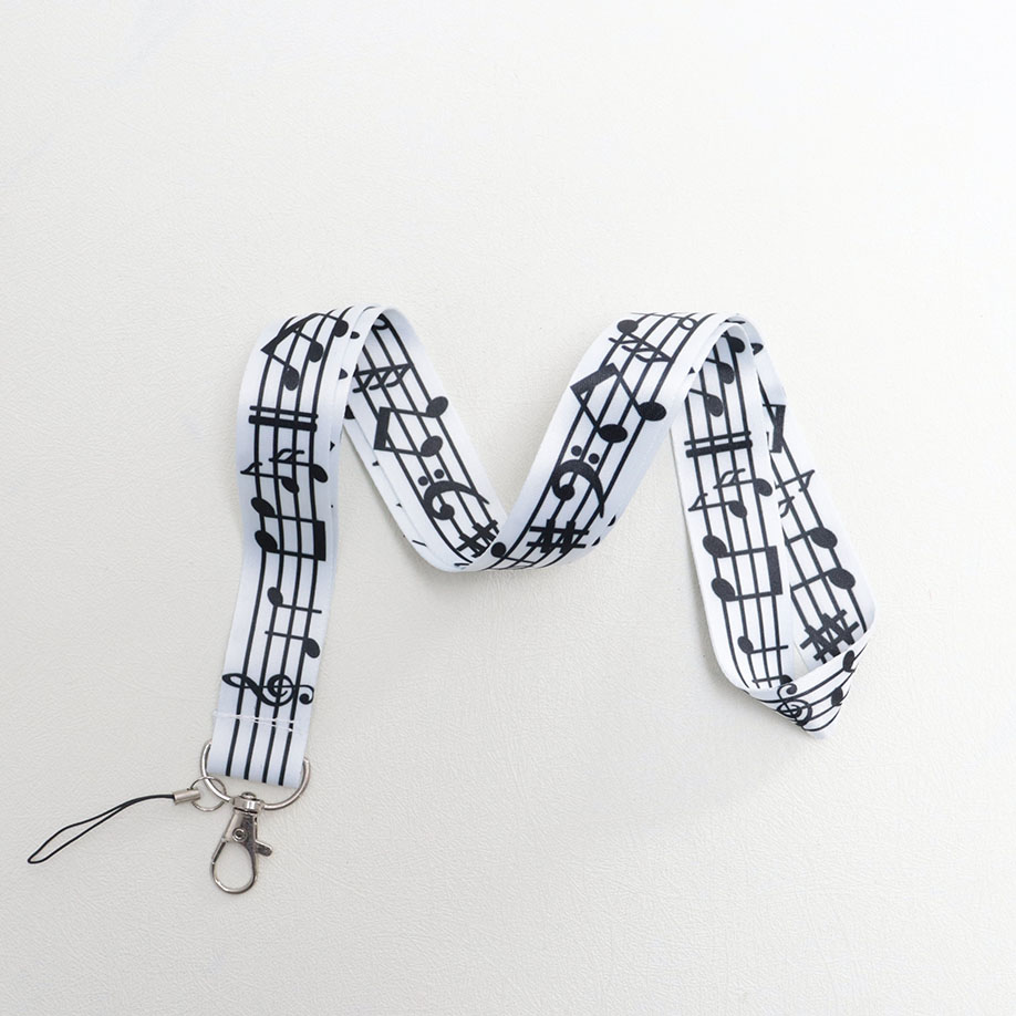 Musical Notes Lanyards for Key - đánh giá và giá Blank Sheet Music Notebook