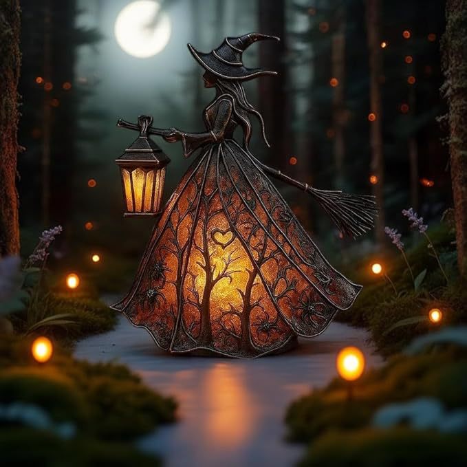 Witch Resin Tabletop Night Lig - đánh giá và giá Movies