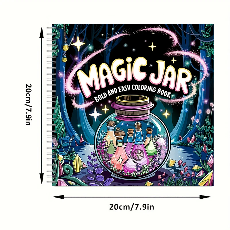 Coloring Book Magic Jar for Ad - đánh giá và giá Adult Coloring Book Stress Relief
