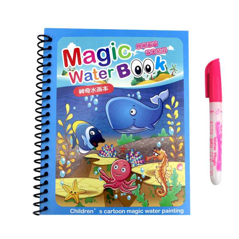 Bán Có Thể Tái Sử Dụng Nước Ma - đánh giá và giá Reusable Water Magic Coloring Book