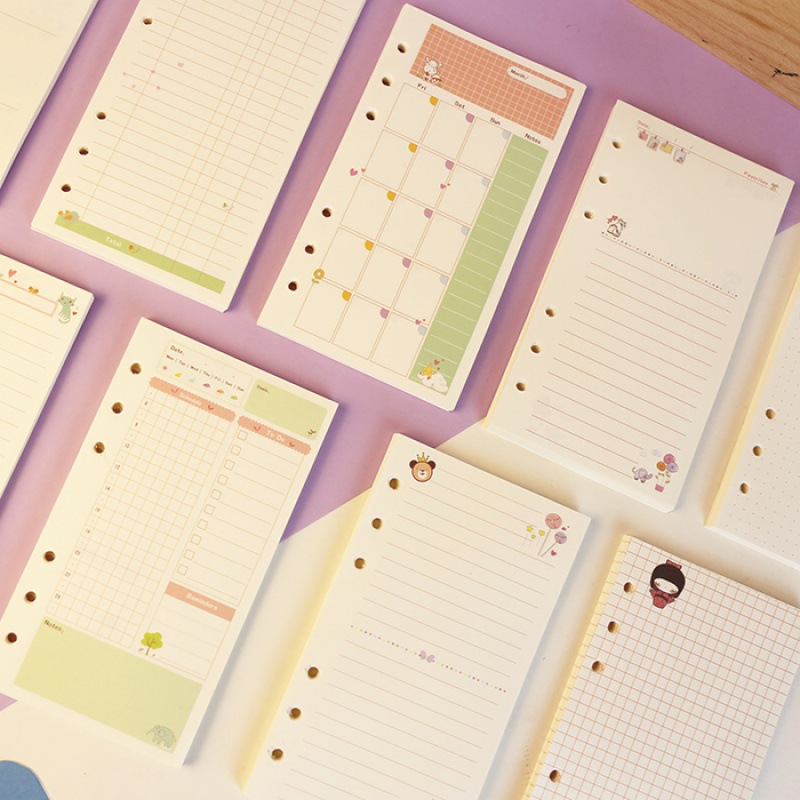 2026Colored A5 A6 Loose Leaf N - đánh giá và giá A5 Spiral Dotted Grid Notebook