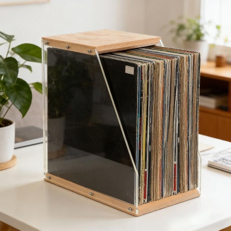 Hộp đựng bằng gỗ và acrylic sà - đánh giá và giá Magazines