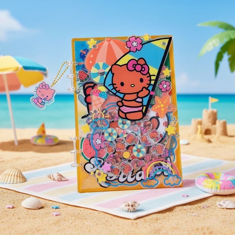 Acrylic Shaker Notebook A5 A7  - đánh giá và giá Stationery Books