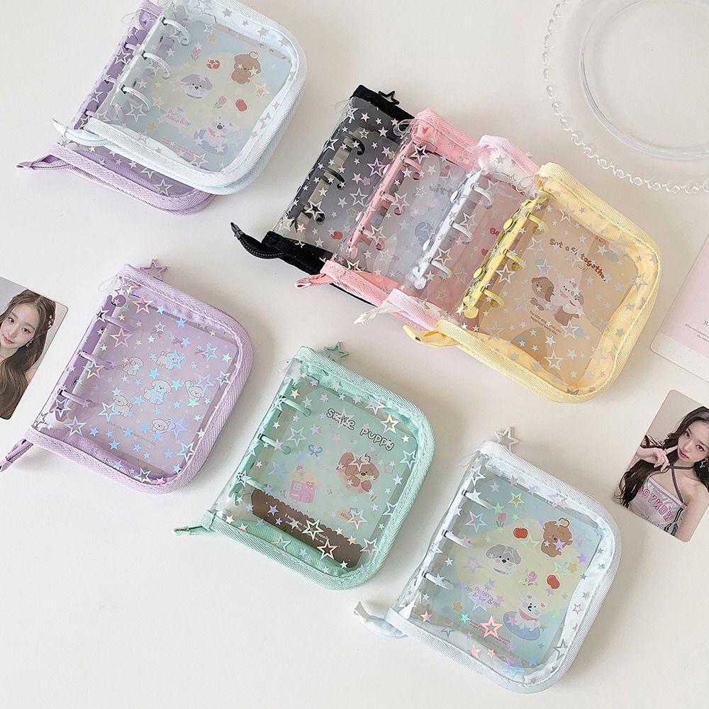 1pc Portable PVC A8 Card Binde - đánh giá và giá Kpop Photo Card Binder 3 Inch