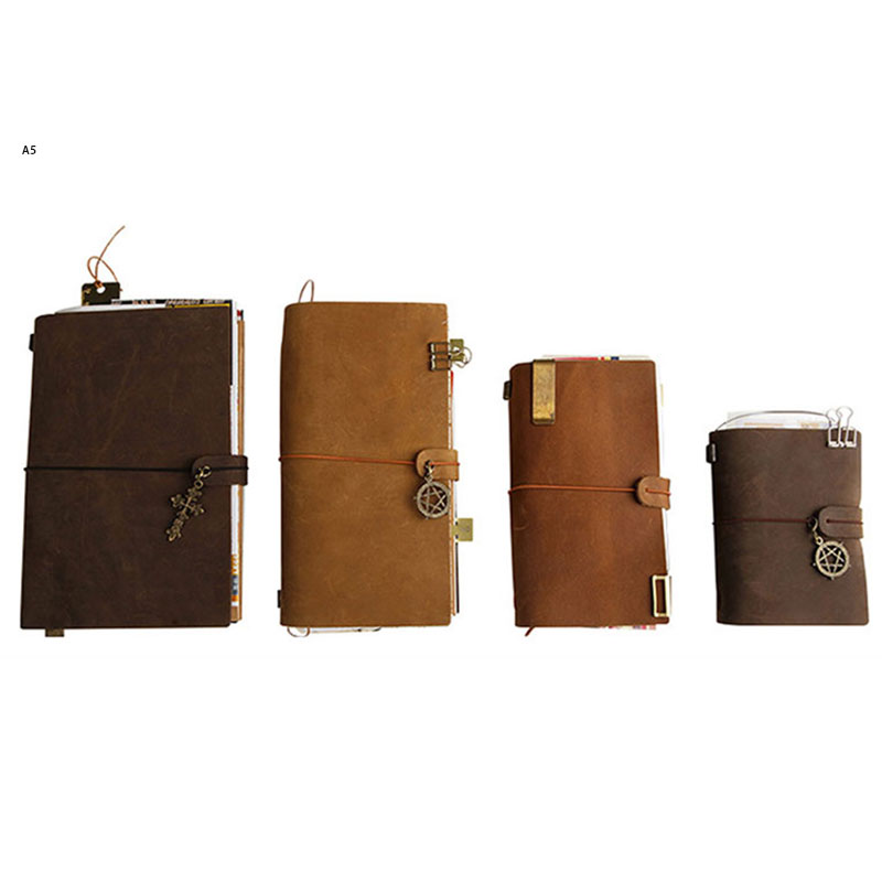 Bị Lỗi Retro Bao Da Máy Tính X - đánh giá và giá Vintage Leather Journal Notebook