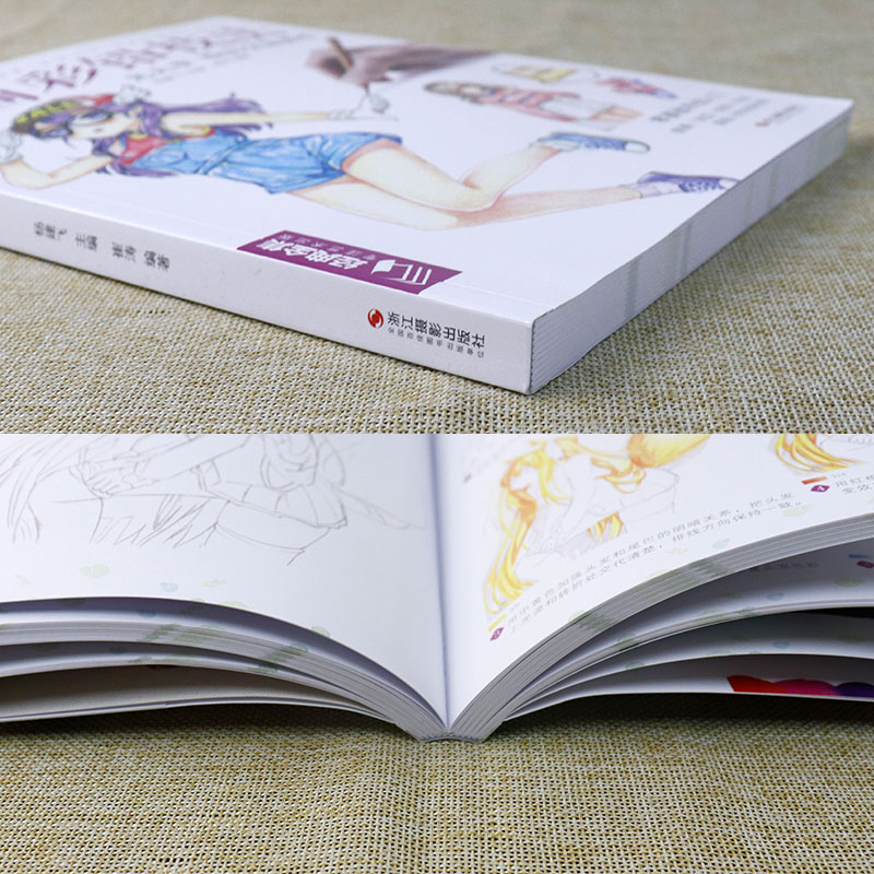 Comic Color Lead Technique Lin - đánh giá và giá Japanese Manga Drawing Tutorial Book