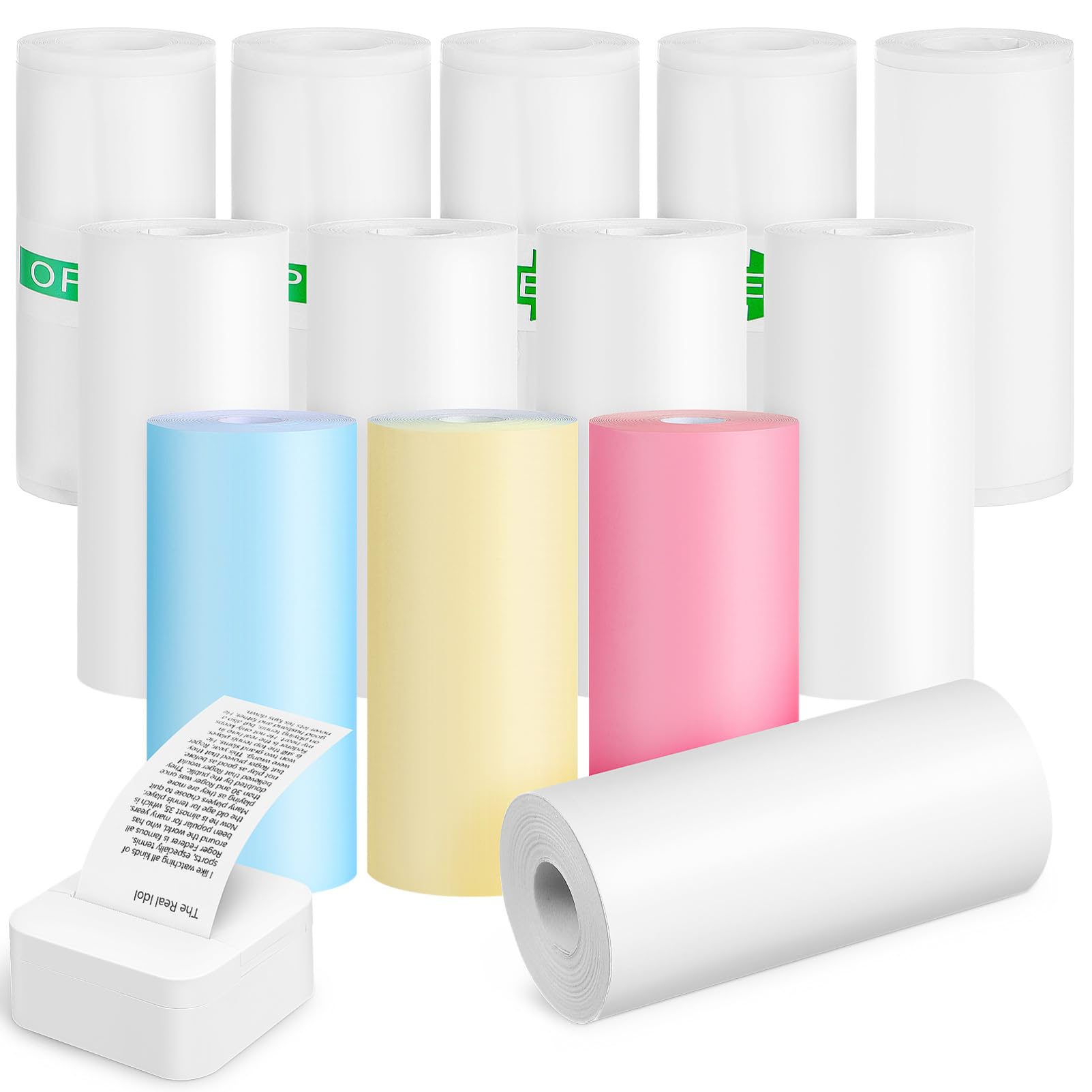 Mini Thermal Printer Paper 13  - đánh giá và giá Mini Pocket Thermal Printer Paper Roll