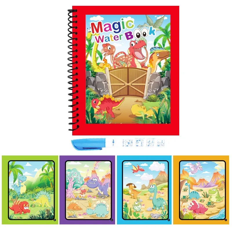 1Pc Reusable Magic Water Book  - đánh giá và giá Reusable Water Magic Coloring Book