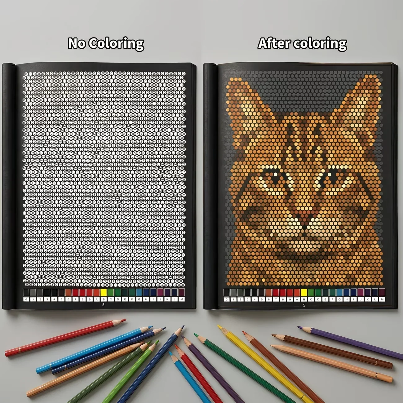 Mystery Mosaics Color by Numbe - đánh giá và giá Adult Coloring Book Stress Relief