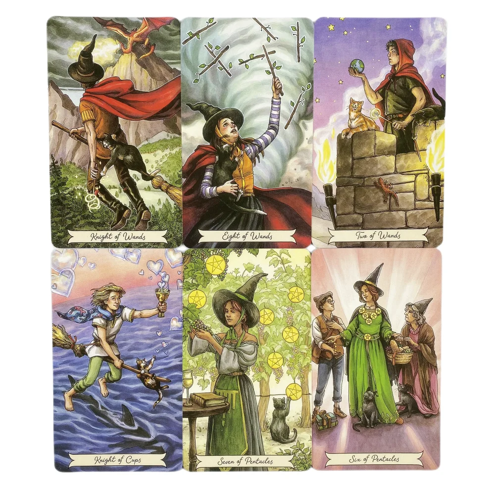 Everyday Witch Tarot Cards Dec - đánh giá và giá Tarot Deck With Guidebook