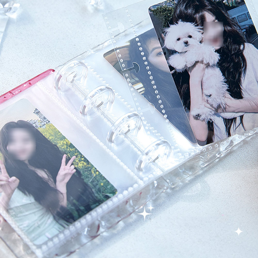 Gradient Acrylic Photocard Bin - đánh giá và giá Kpop Photo Card Binder 3 Inch