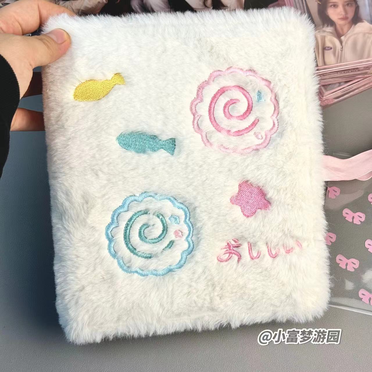 Cute Plush Fish Card Book A5 B - đánh giá và giá Kpop Photo Card Binder 3 Inch