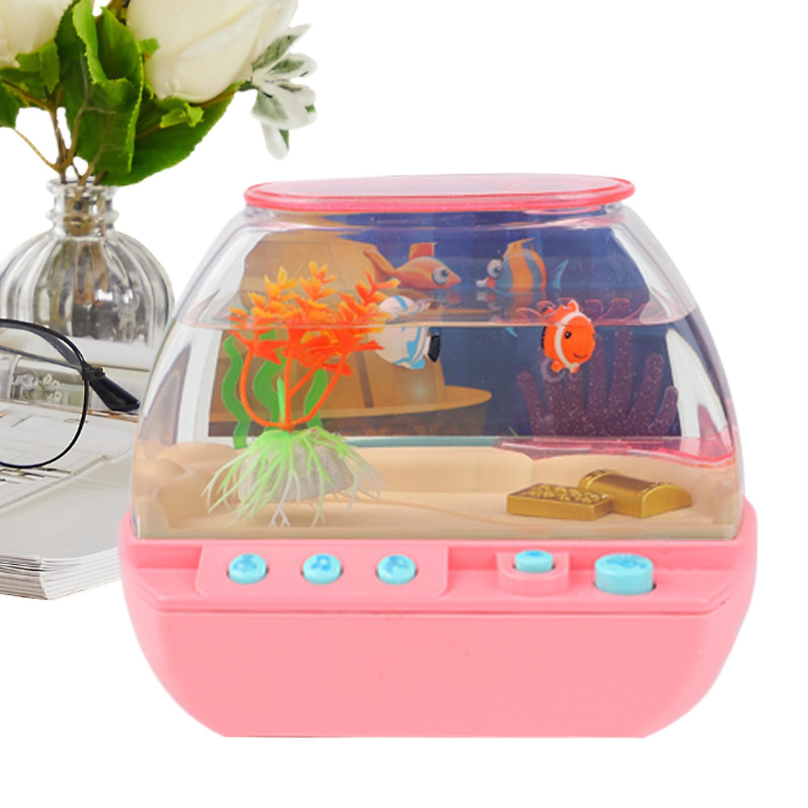 Toy Fish Tank Home Decoration  - đánh giá và giá Music