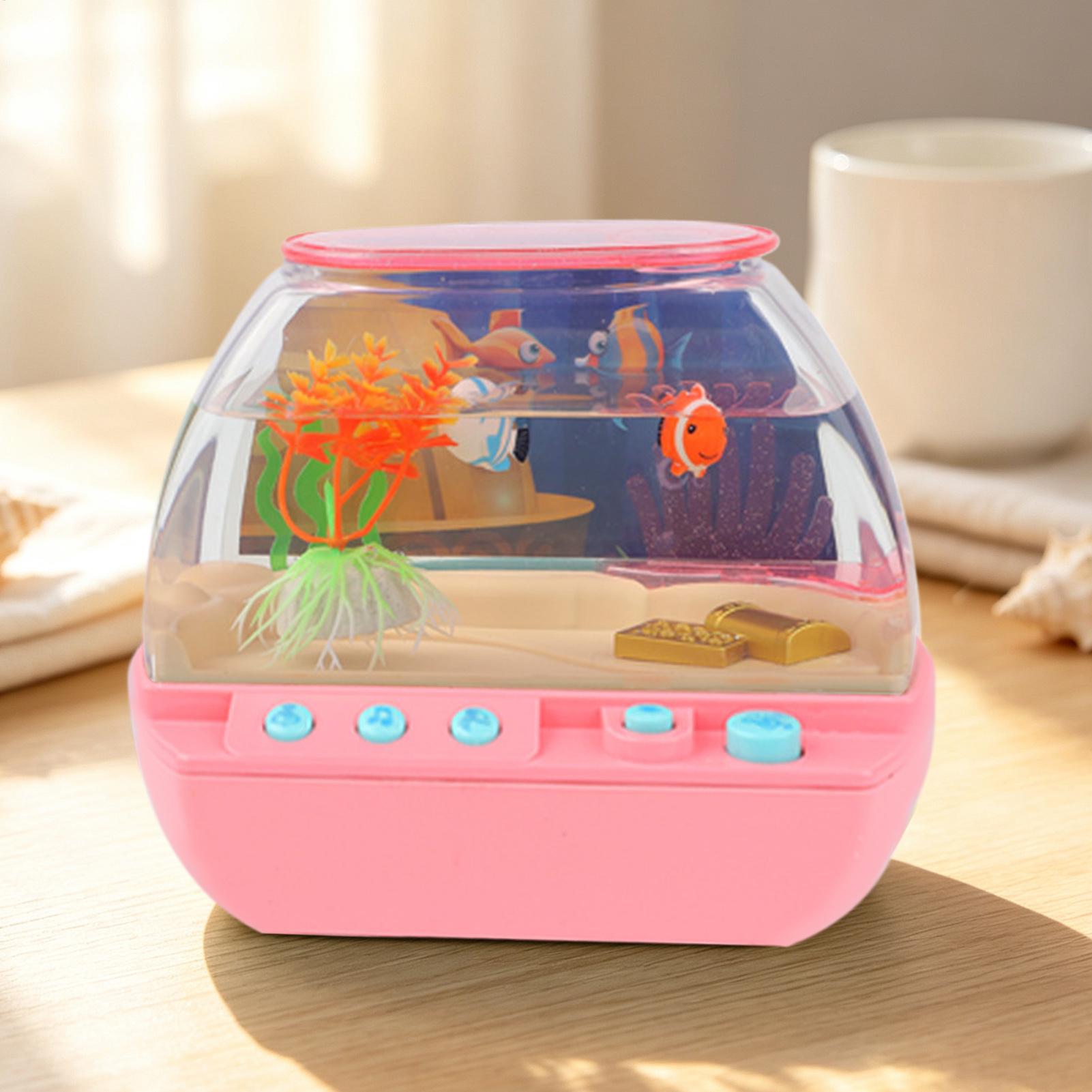 Toy Fish Tank Home Decoration  - đánh giá và giá Music