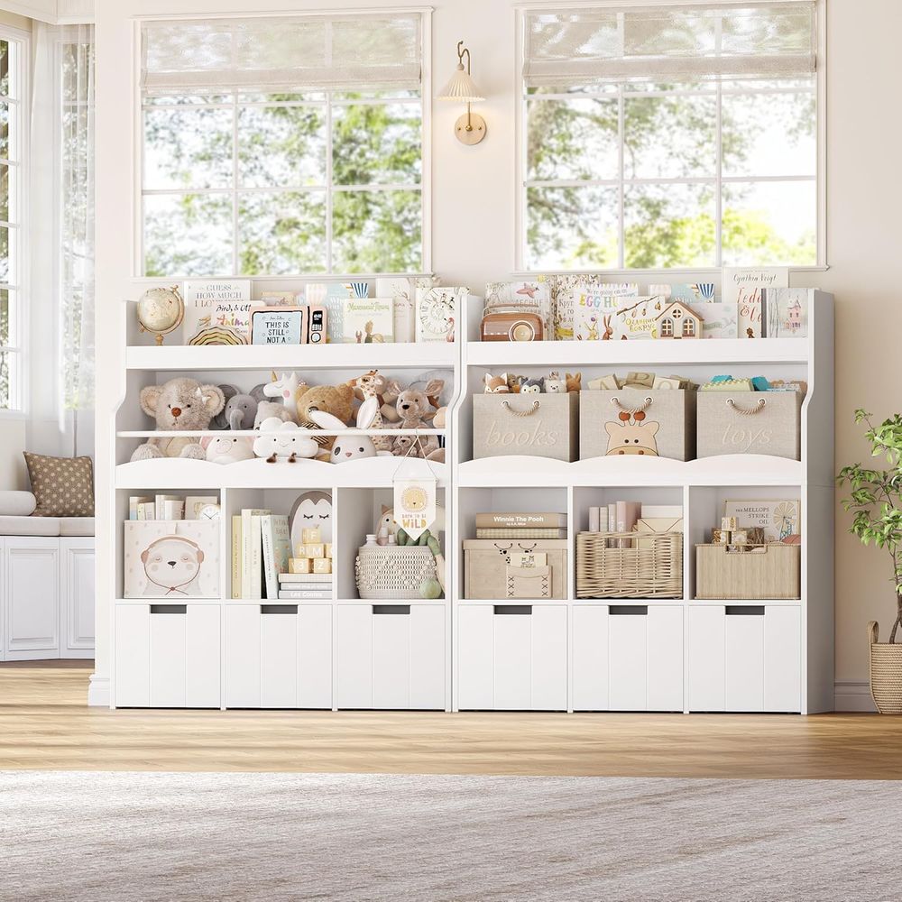 Kids Toy Storage Organizer wit - đánh giá và giá Books