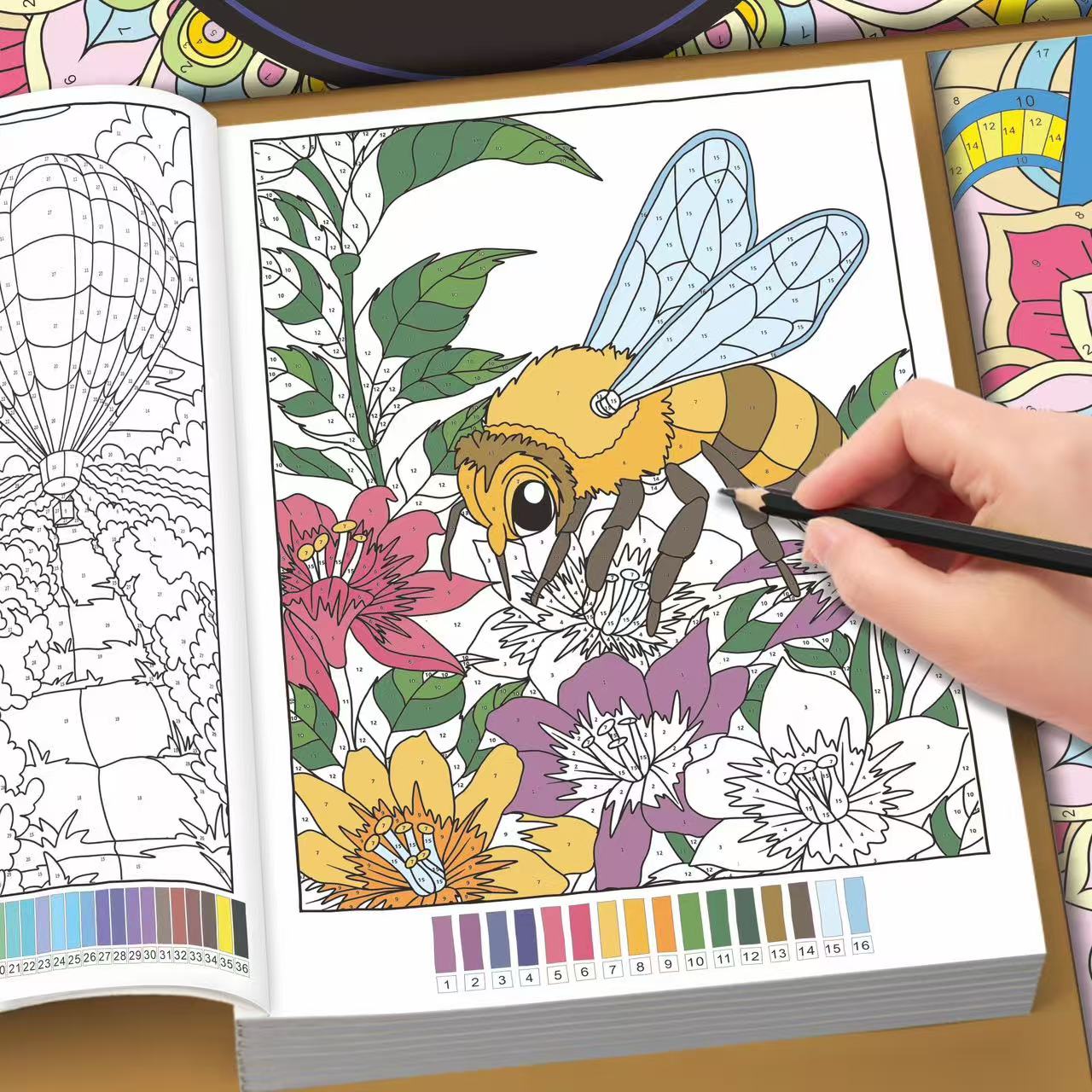 32 Pages Adult Color By Number - đánh giá và giá Adult Coloring Book Stress Relief