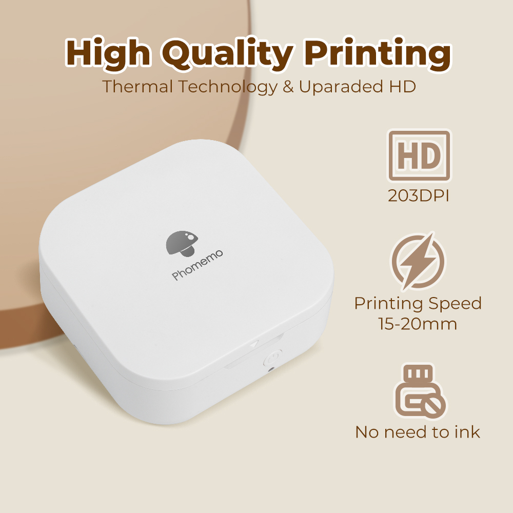 【New】Phomemo Q30 Mini Label Pr - đánh giá và giá Mini Pocket Thermal Printer Paper Roll
