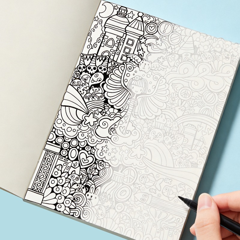 One Adult Stress Relief Hand D - đánh giá và giá Adult Coloring Book Stress Relief