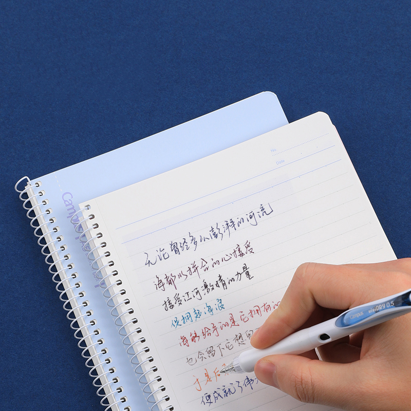 2 Chiếc KOKUYO Xoắn Ốc Sách Cu - đánh giá và giá A5 Spiral Dotted Grid Notebook