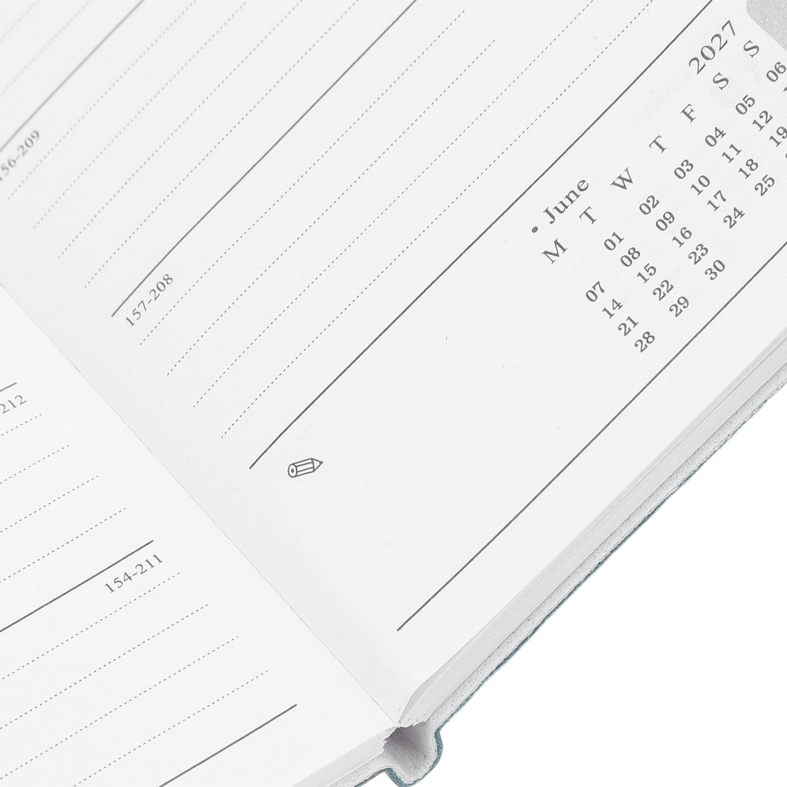 2027 Functional Planner Notebo - đánh giá và giá A5 Spiral Dotted Grid Notebook