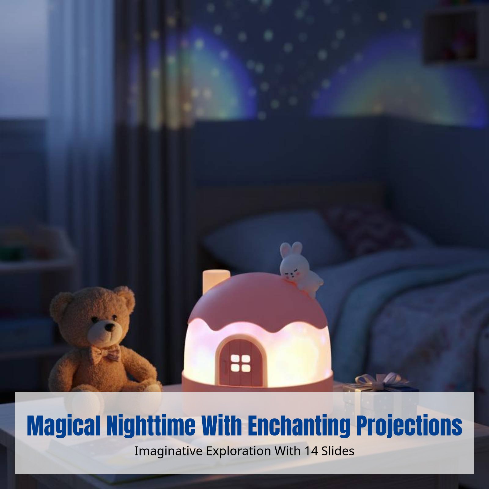 Cartoon Bunny Star Projector,  - đánh giá và giá Music