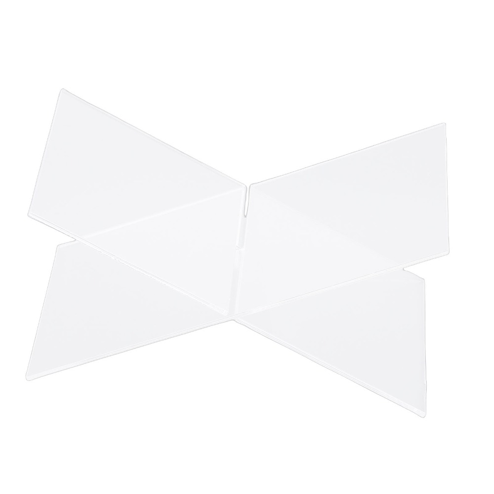 1set X-Shaped Design Acrylic B - đánh giá và giá Clear Acrylic Book Stand Holder