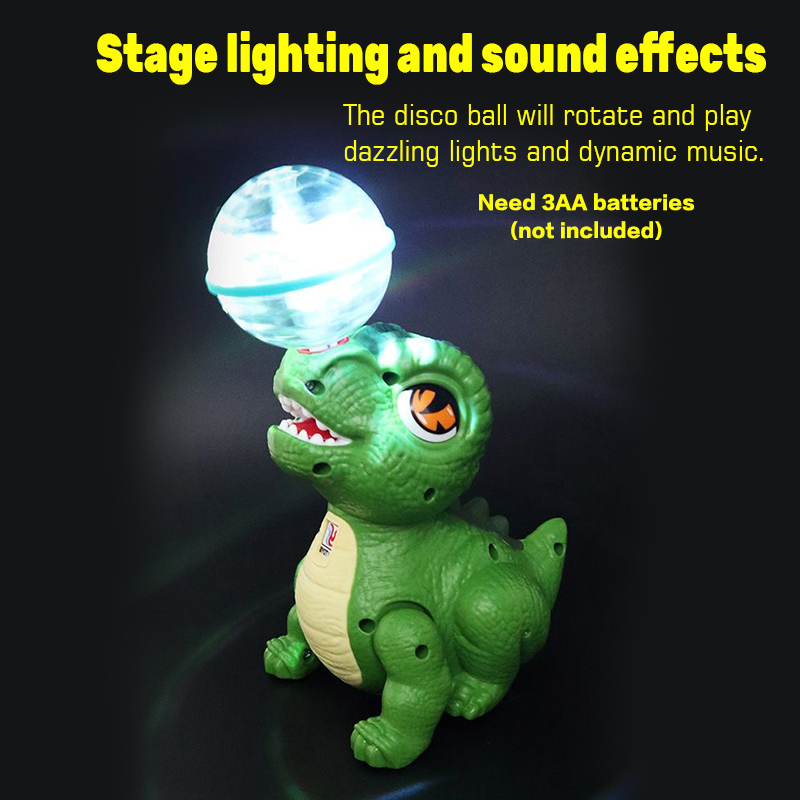 Electric Dinosaur Top Ball Toy - đánh giá và giá Music