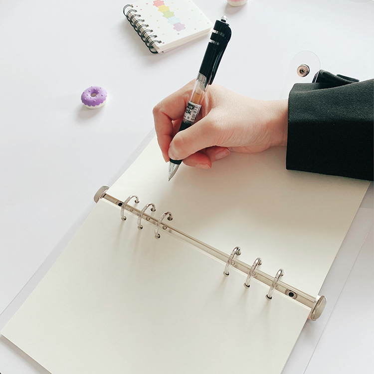 A5 A6 A7 Loose Leaf Notebook R - đánh giá và giá A5 Spiral Dotted Grid Notebook