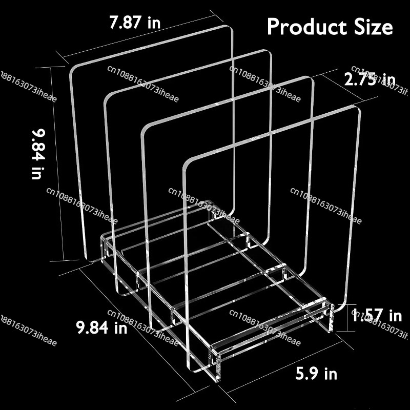 Clear Acrylic Magazine Holder  - đánh giá và giá Clear Acrylic Book Stand Holder